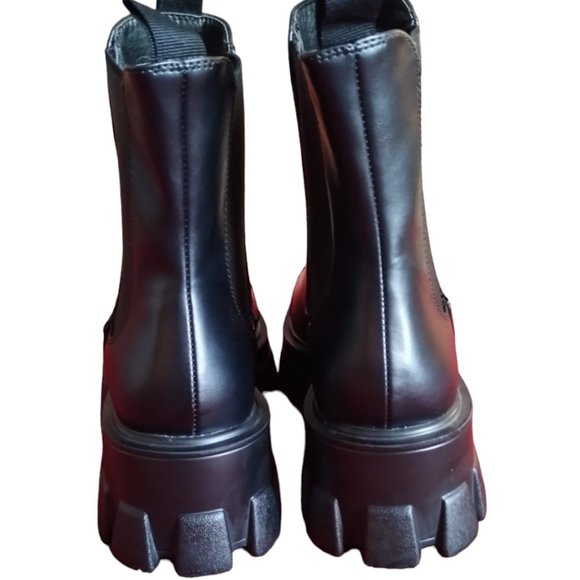 Truffle Collection Women's Chunky Exaggerated Sole Chelsea Boots, UK size 7 - Picture 10 of 11